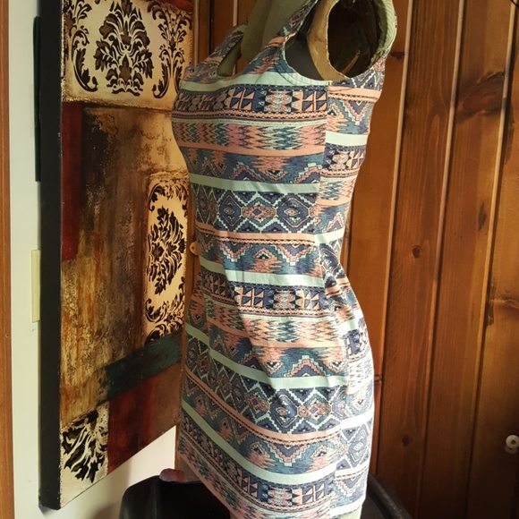 Females  Sunset Plaza  Aztec Tank Dress - Picture 8 of 8